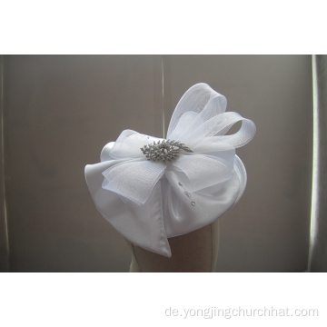 NEU-Frauen Satin Church Fascinators Hüte --YJ87